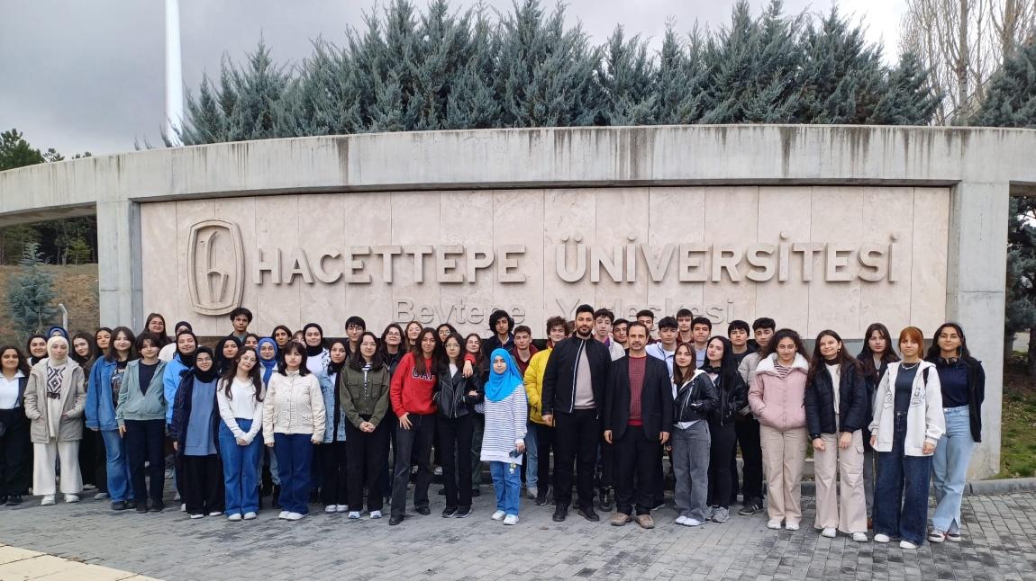 Okulumuz  10. Sınıflarına   Ankara da bulunan Üniversitesilere teknik gezi düzenlendi.